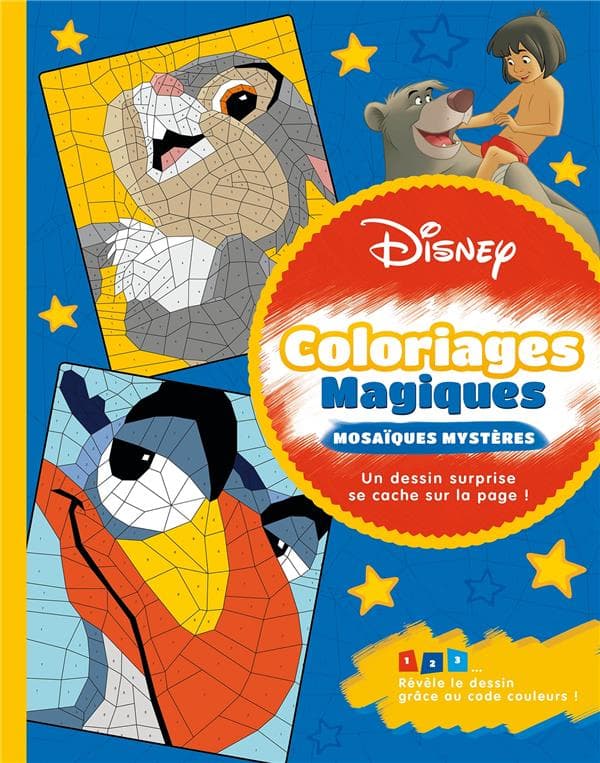 Disney - Coloriages Magiques - Mosaïques Mystères